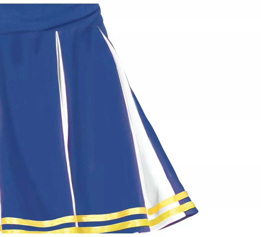 Translation missing: de.Disfraz de Animadora del Equipo Azul para mujer