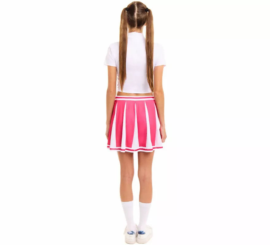 Translation missing: de.Disfraz de Animadora rosa para mujer