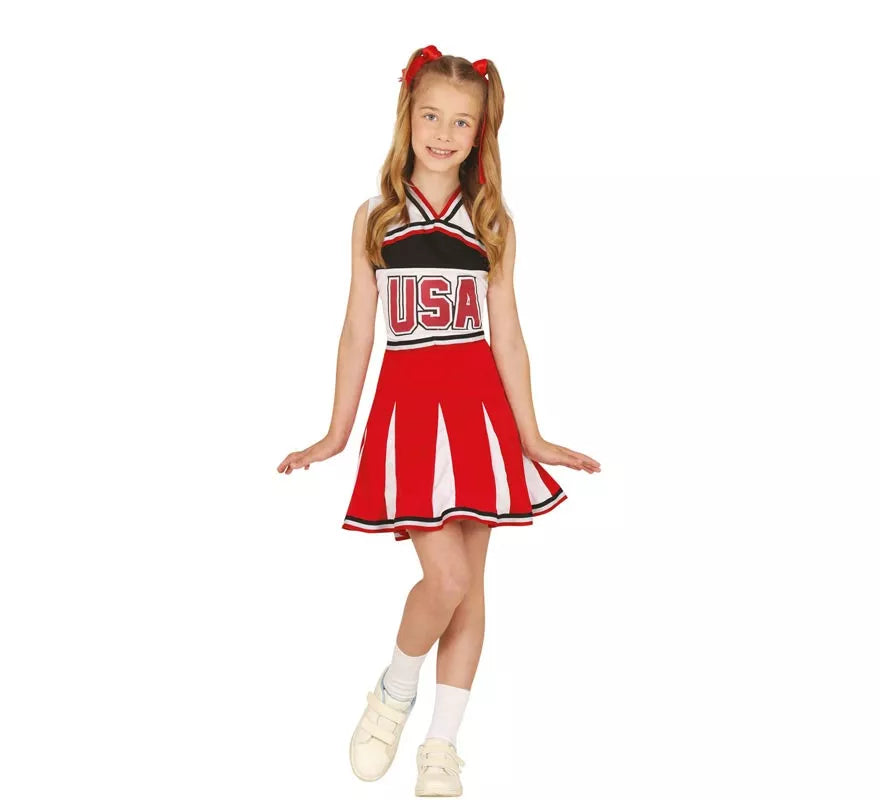 Translation missing: de.Disfraz de Animadora USA para Niñas
