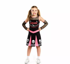 Vampir-Cheerleader-Kostüm für Mädchen