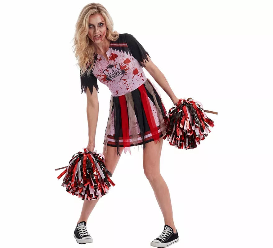 Translation missing: de.Disfraz de Animadora Zombie para mujer