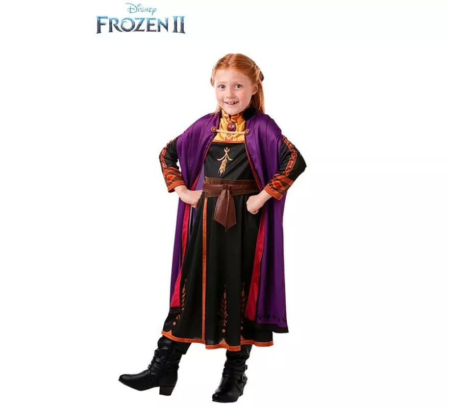 Disfraz de Anna Clásico de Frozen 2 para niña