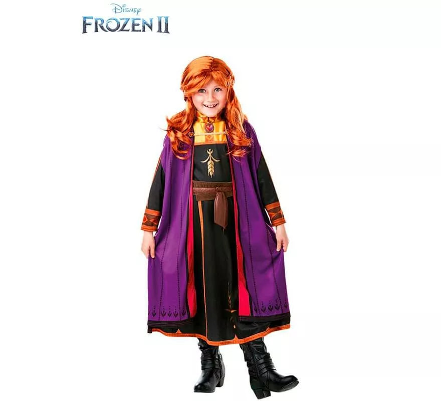 Translation missing: de.Disfraz de Anna de Frozen 2 en caja para niña