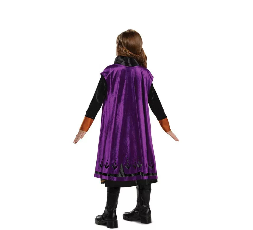 Translation missing: de.Disfraz de Anna de Viaje Deluxe de Frozen 2 para niña