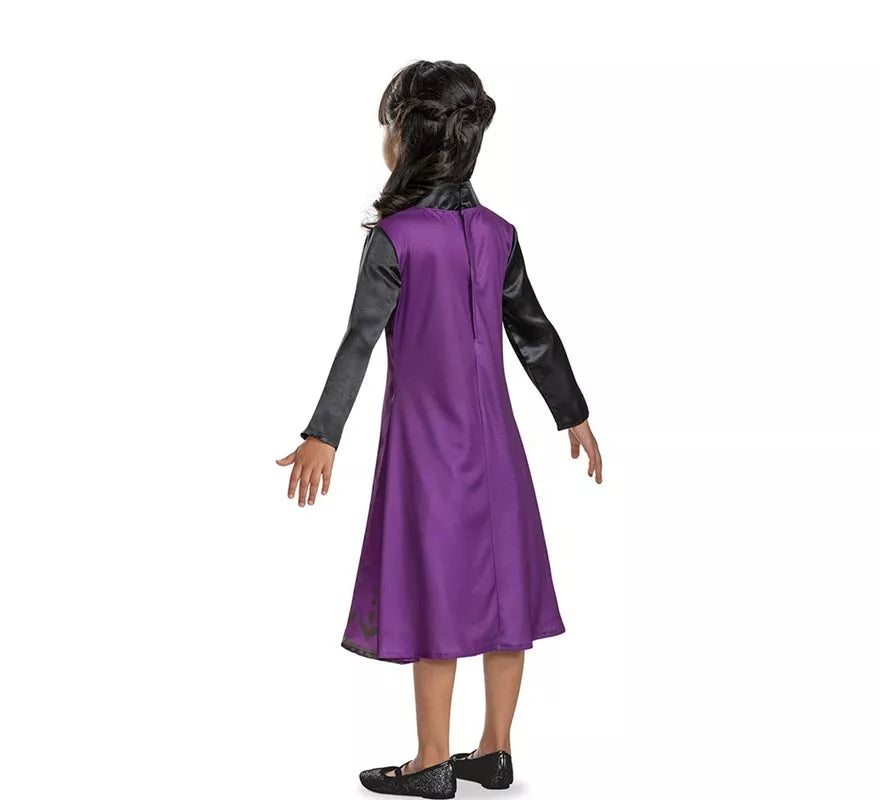 Translation missing: de.Disfraz de Anna Frozen traje morado para niña