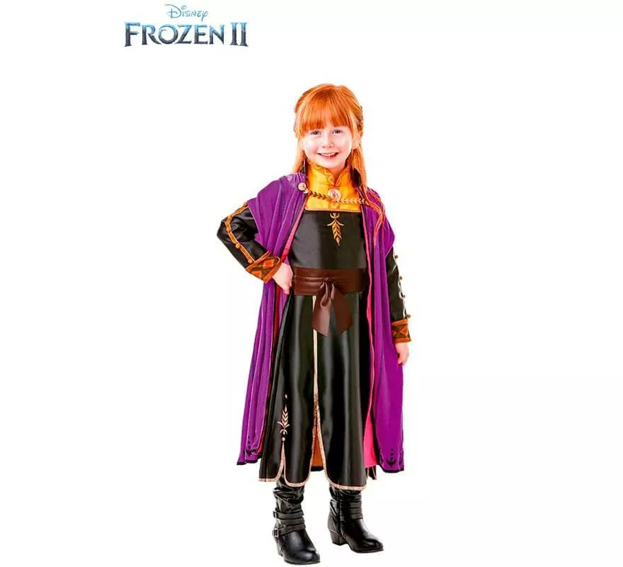 Translation missing: de.Disfraz de Anna Premium de Frozen 2 para niña