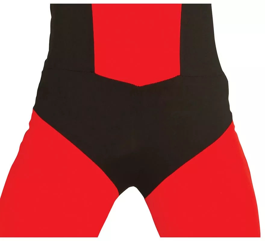 Translation missing: de.Disfraz de Antihéroe rojo y negro para hombre