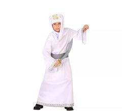 Weißes arabisches Kostüm für ein Kind