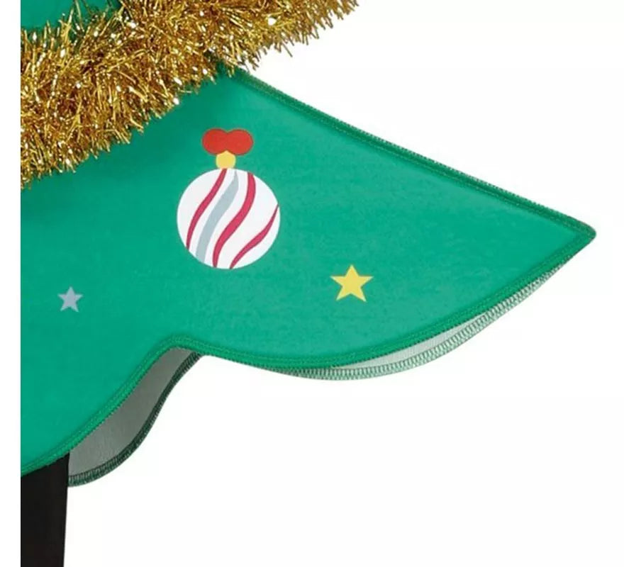 Translation missing: de.Disfraz de Árbol de Navidad decorado con estrella para niños