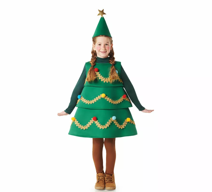 Translation missing: de.Disfraz de Árbol de Navidad Decorado para niños