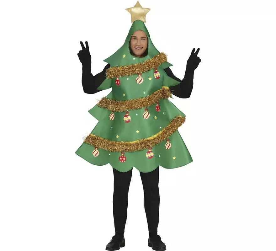 Disfraz de Árbol de Navidad para adulto