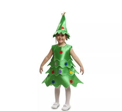 Disfraz de Árbol de Navidad para niña