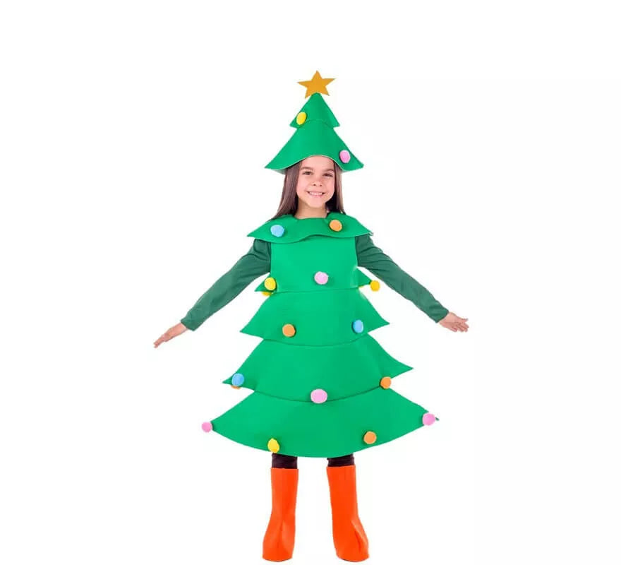 Translation missing: de.Disfraz de Árbol de Navidad para niños