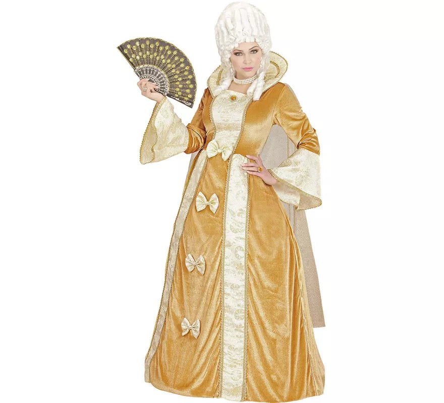 Translation missing: de.Disfraz de Aristócrata Veneciana Dorada para mujer