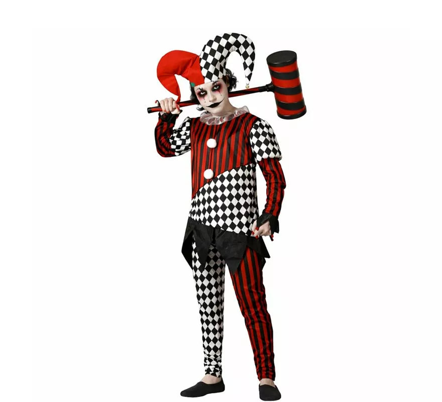 Translation missing: de.Disfraz de Arlequin Siniestro para hombre