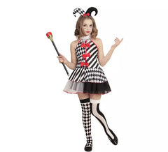 Harlekin Kostüm für Mädchen