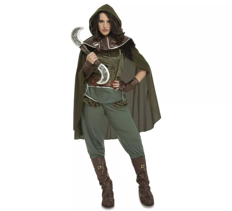 Translation missing: de.Disfraz de Arquera Medieval Enda para mujer