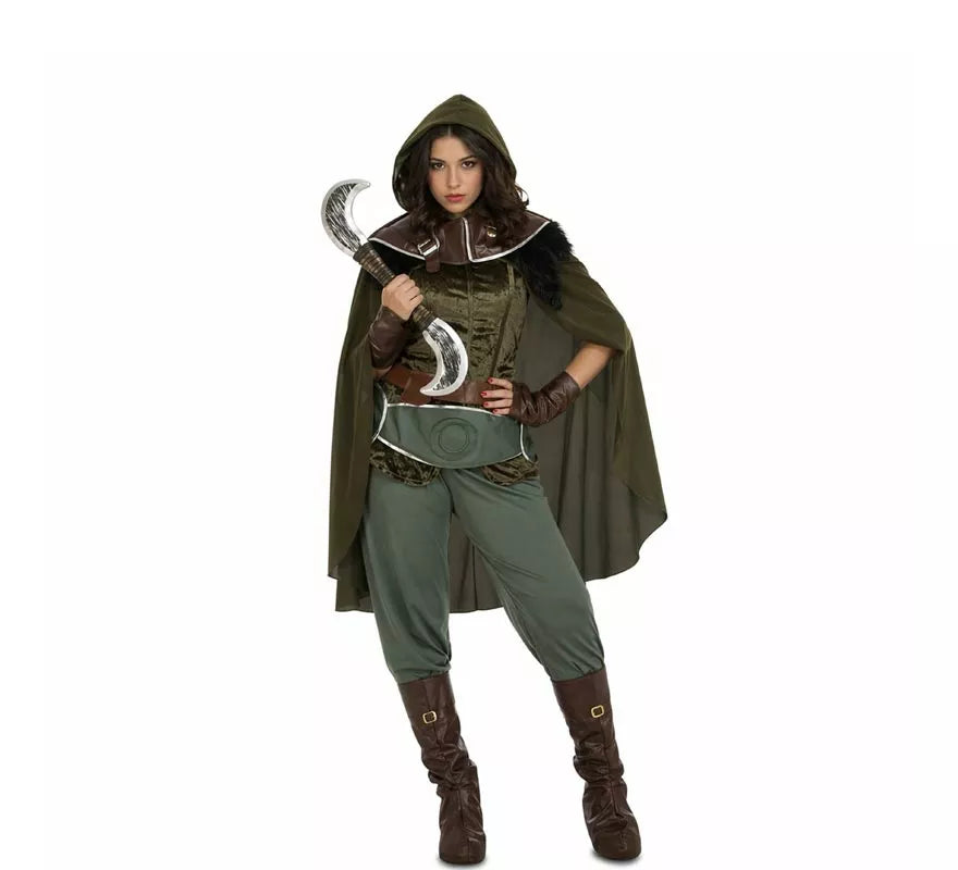 Translation missing: de.Disfraz de Arquera Medieval Enda para mujer
