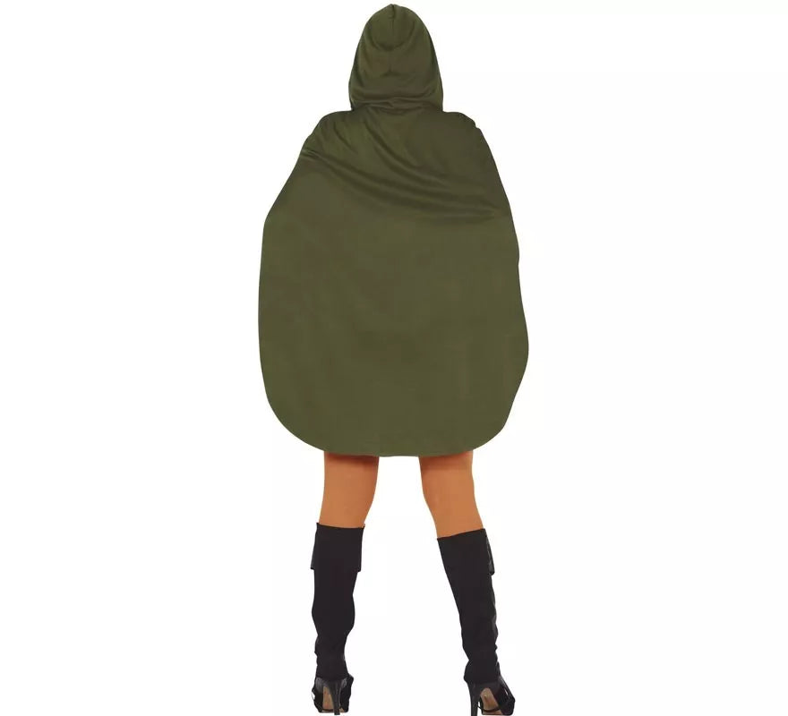 Translation missing: de.Disfraz de Arquera Verde para mujer
