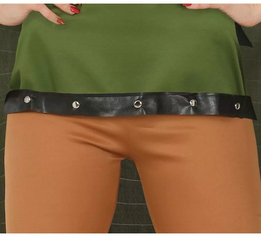 Translation missing: de.Disfraz de Arquera Verde para mujer