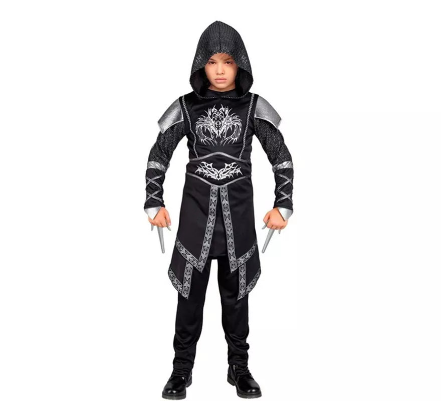 Translation missing: de.Disfraz de Asesino Oscuro para niño