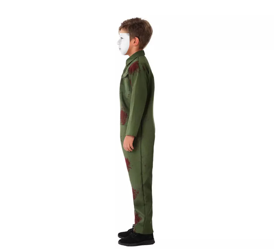 Disfraz de Asesino Verde para niño