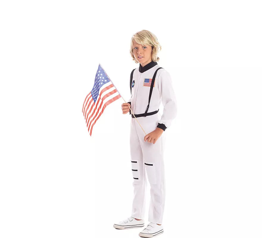 Disfraz de Astronauta Blanco para niño