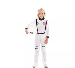 Weißes Astronautenkostüm für einen Jungen