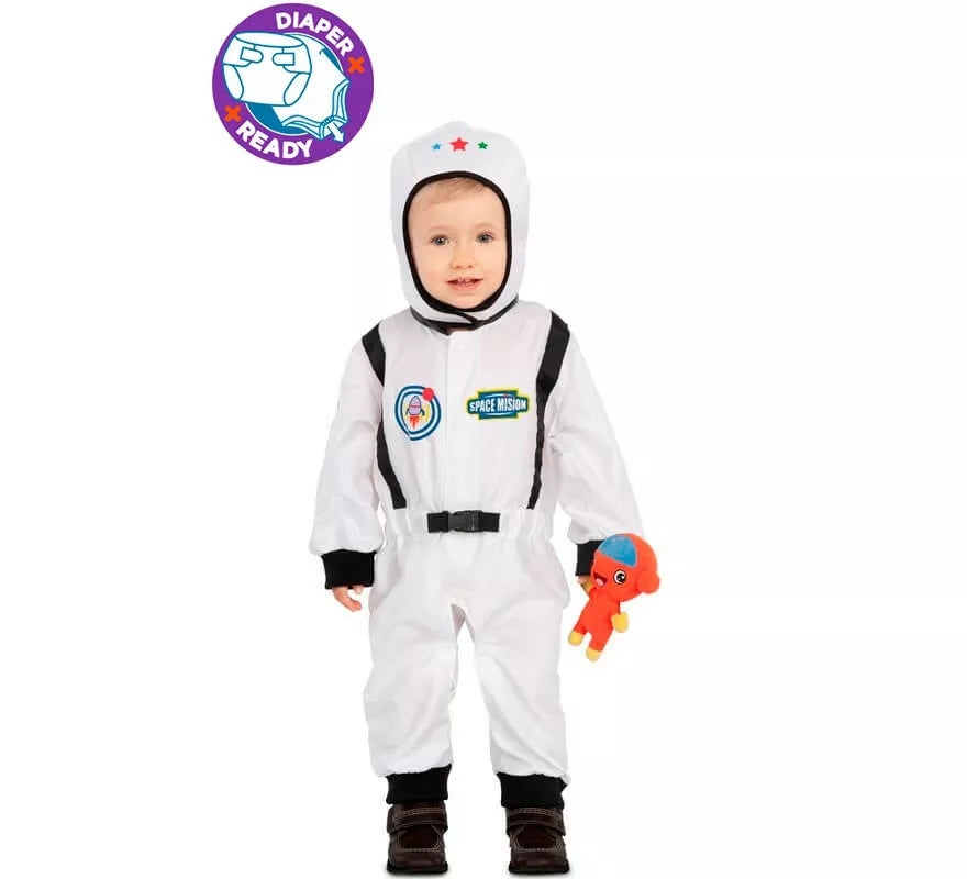 Translation missing: de.Disfraz de Astronauta con Alien para bebé