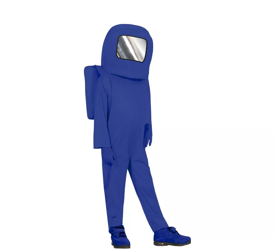 Translation missing: de.Disfraz de Astronauta Impostor Azul para niños