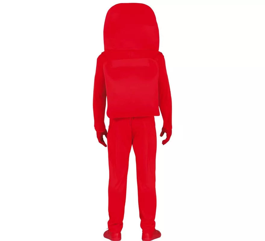 Disfraz de Astronauta Impostor Rojo para adolescentes