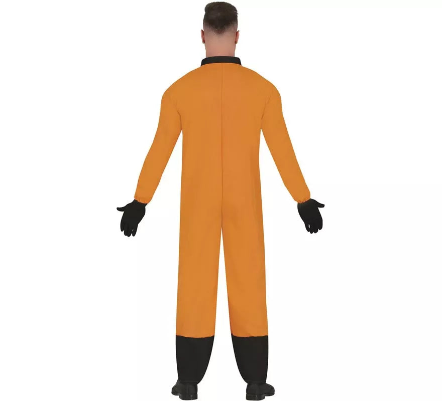 Translation missing: de.Disfraz de Astronauta Naranja para hombre