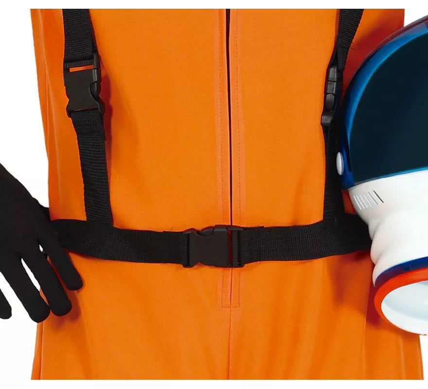 Translation missing: de.Disfraz de Astronauta Naranja para hombre
