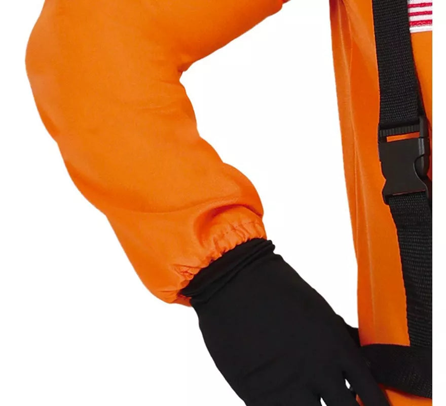 Translation missing: de.Disfraz de Astronauta Naranja para hombre