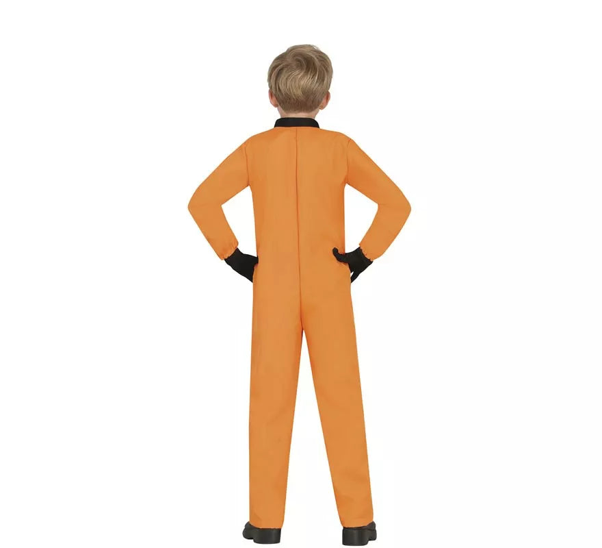 Translation missing: de.Disfraz de Astronauta naranja para niños