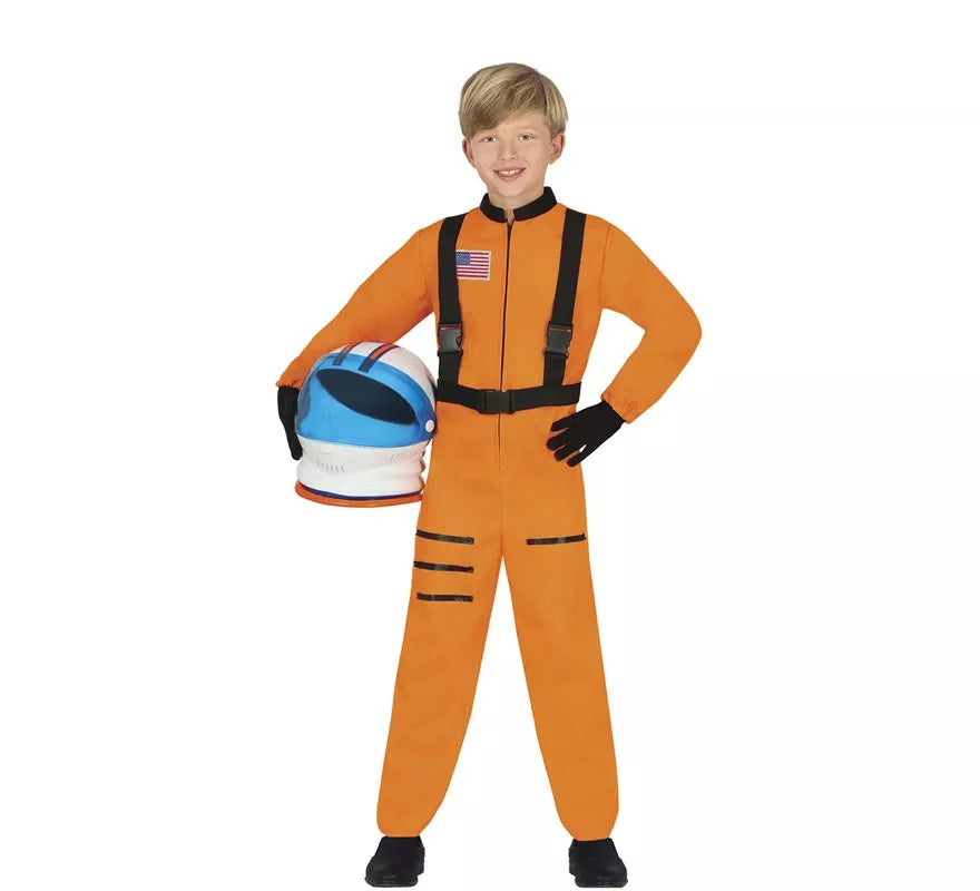 Translation missing: de.Disfraz de Astronauta naranja para niños