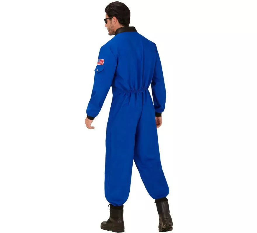 Translation missing: de.Disfraz de Astronauta Space azul para hombre