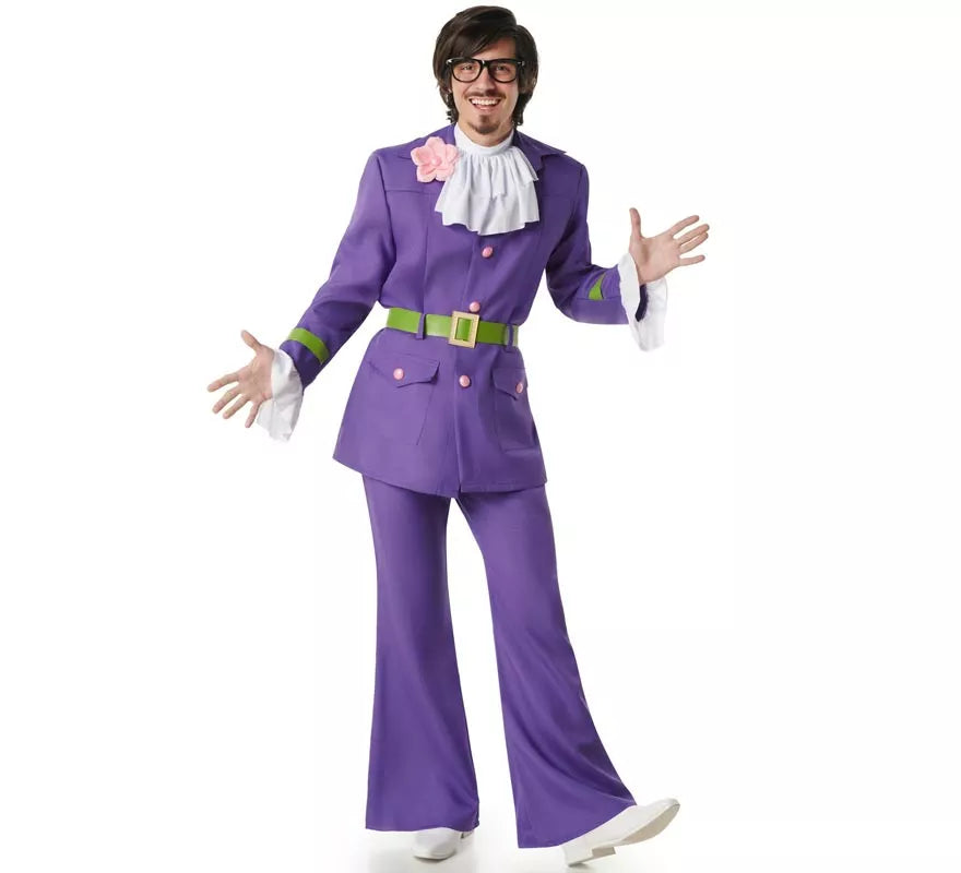 Translation missing: de.Disfraz de Austin Powers para hombre