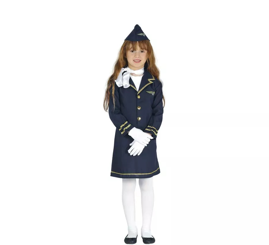 Translation missing: de.Disfraz de Azafata de Vuelo para niña