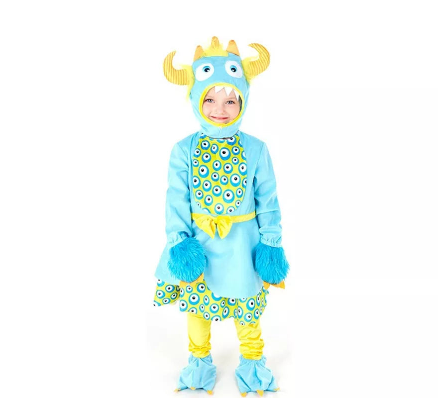 Translation missing: de.Disfraz de Baby Monster para niña y bebé