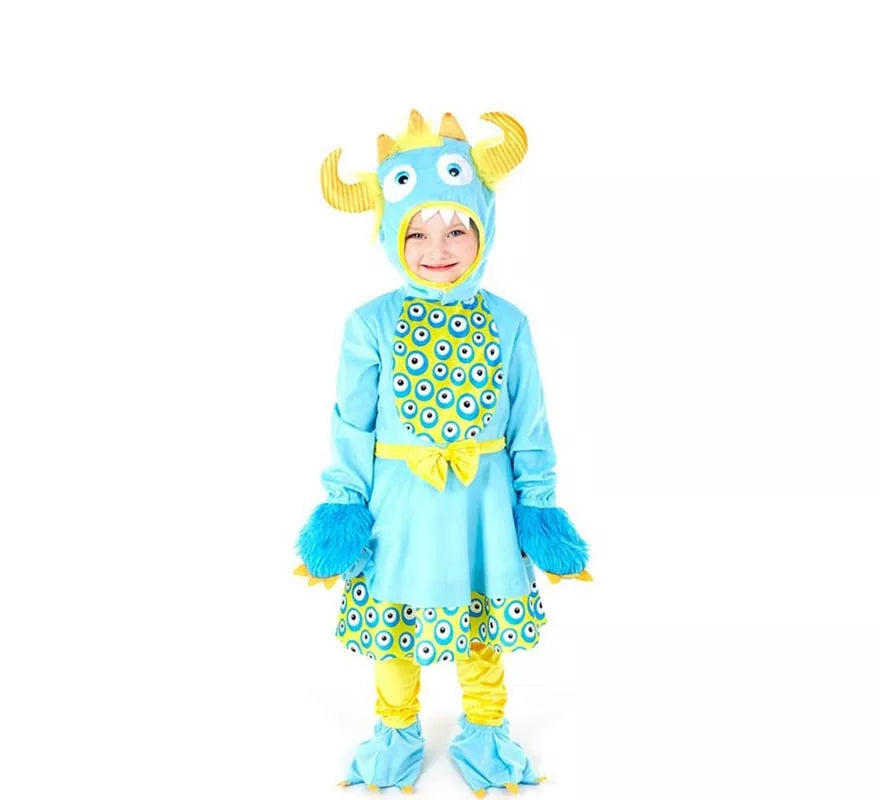 Translation missing: de.Disfraz de Baby Monster para niña y bebé