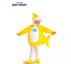 Yellow Shark Baby-Kostüm mit Kapuze Baby und Kinder