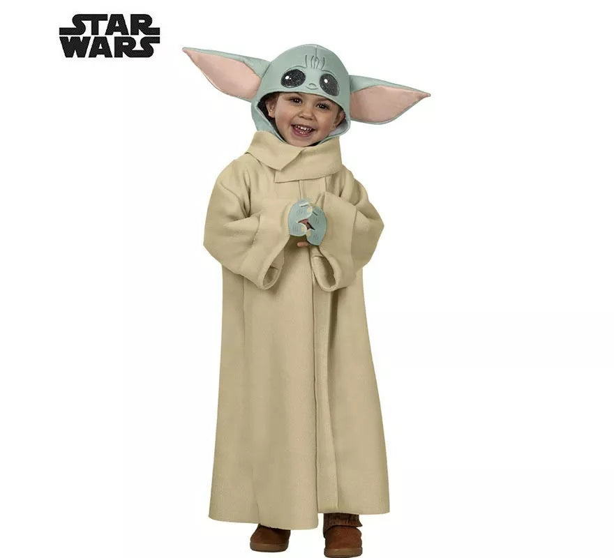 Translation missing: de.Disfraz de Baby Yoda clásico Star Wars para niños
