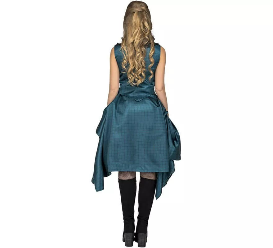 Translation missing: de.Disfraz de Bailarina Azul de Salón para mujer