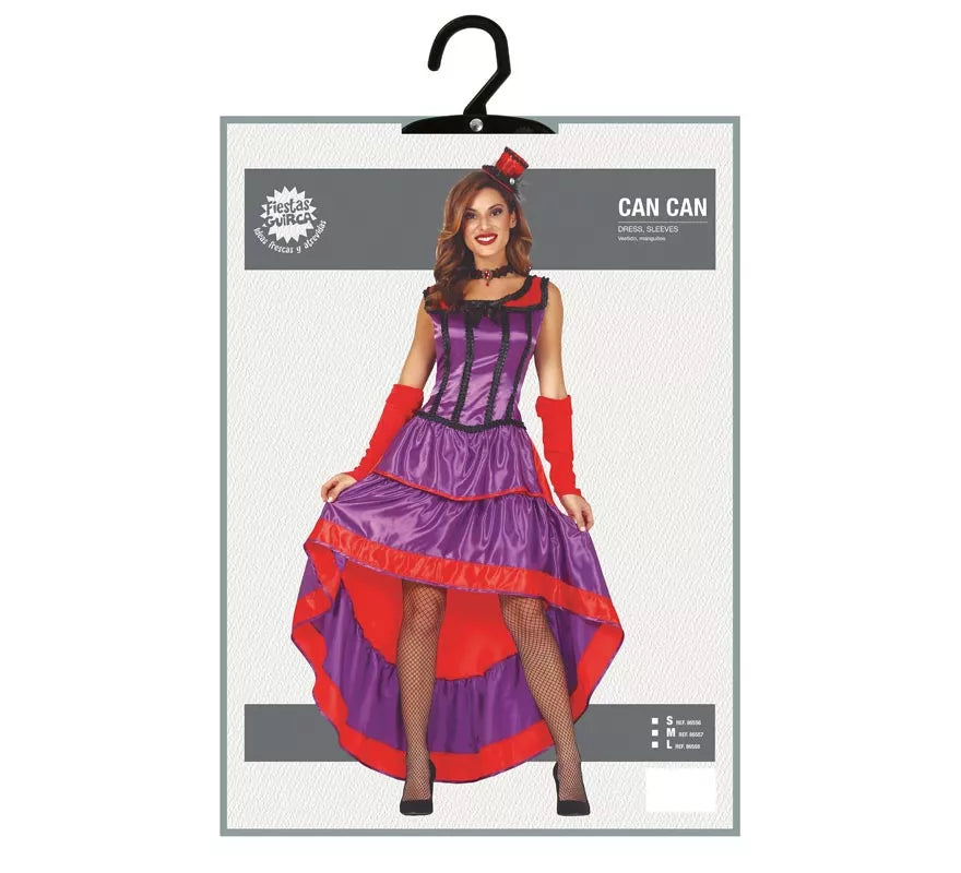 Translation missing: de.Disfraz de Bailarina de Can Can para mujer