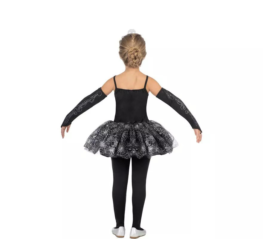 Translation missing: de.Disfraz de Bailarina Esqueleto con tiara para niña