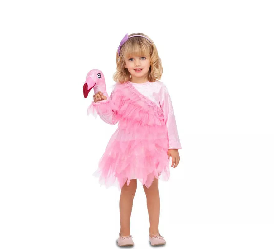 Translation missing: de.Disfraz de Bailarina Flamingo para niña y bebé