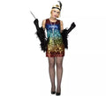 Disfraz de Bailarina multicolor para mujer