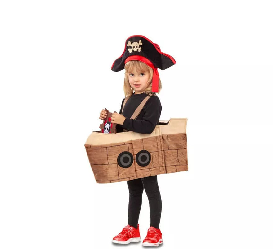 Translation missing: de.Disfraz de Barco Pirata para niños