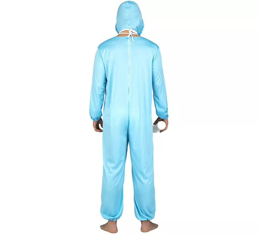 Translation missing: de.Disfraz de Bebé Azul para hombre